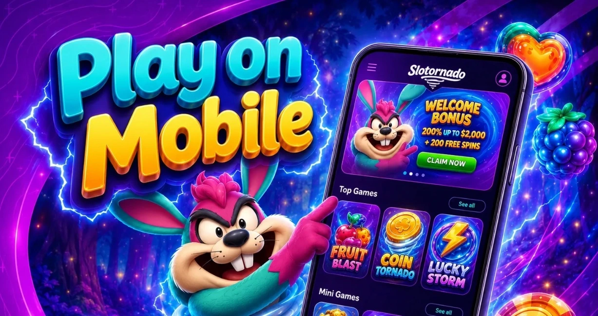 Slotornado Casino App Screenshot
